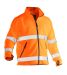 5502 Fleecejakke varsel Orange