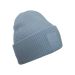 Deep Cuffed Tonal Patch Beanie
