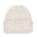 Cosy Ribbed Beanie Almond Marl