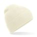 Organic cotton fine knit beanie