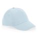 Junior Organic Cotton 5 Panel Cap Powder Blue