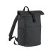 Premium Recycled Roll Top Backpack Graphite Grey