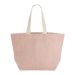 Soft washed jute beach bag Blossom