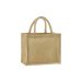 Natural starched jute midi tote Natural