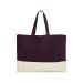 EarthAware® Organic Contrast Shopper oxblood-natural