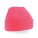 Original lue med brettekant Fluorescerende rosa