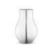 CAFU vase, small polished steel