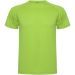 Montecarlo kortermet sports-t-skjorte for barn Lime