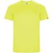 Imola kortermet teknisk t-skjorte for barn flyellow