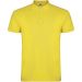Star kortermet polo for barn Gul