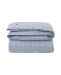 Hotel Light Flannel Duvet Blue/White Check