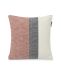 Vertical Striped Cotton Pillow Cover Copper/Gray