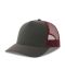 Rapper Canvas-S dark grey-burgundy