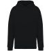 Unisex oversized hettegenser Svart