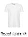 Herre V-neck T-skjorte white