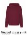 Unisex Jersey Hettegenser bordeaux