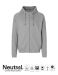 Unisex Hettejakke med skjult glidelås sport grey