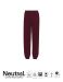 Unisex Sweatpants w. Elastic Cuff bordeaux