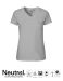 Dame T-skjorte V-neck sport grey