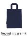Stor twill handlenett navy