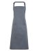 Bib Apron with Pocket Stålgrå