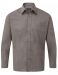 Men's Poplin L/S Dark Grey