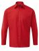 Men's Poplin L/S Rød