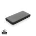 Kompakt 10.000 mAh powerbank svart