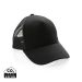 Impact AWARE™ trucker-caps 5 panel resirk. bomull 190 gram Svart