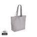 Impact Aware™ 240 gsm rcanvas shopper med lomme, ufarget grå
