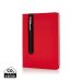 Basic A5 notatbok med hardcover og stylus penn 