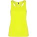 Shura teknisk singlet for damer flyellow