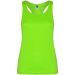 Shura teknisk singlet for damer Lime