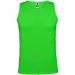 Andre teknisk singlet for herre Lime