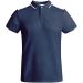 Tamil teknisk polo for herre navyblue-white