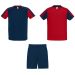 Juve sportssett, unisex red-navyblue