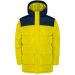 Tallin isolerende jakke, unisex yellow-navyblue