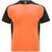 Bugatti teknisk t-skjorte, unisex florange-black