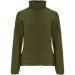 Artic fleecejakke med hel glidelås for dame Pine Green