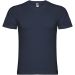 Samoyedo kortermet t-skjorte med V-hals for herre Navy Blue