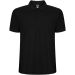 Pegaso Premium polo for herre Solid svart