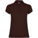 Star kortermet polo for dame chocolat