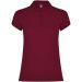 Star kortermet polo for dame garnet
