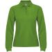 Estrella langermet polo for dame grgreen