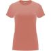 Capri kortermet t-skjorte for dame clorange
