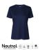 Dame Recycled Performance T-skjorte navy