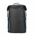 Panama Backpack Sort/Azurblå