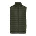 IQONIQ Meru bodywarmer i resirkulert polyester for menn khaki