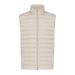 IQONIQ Meru bodywarmer i resirkulert polyester for menn Beige