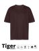 Tiger Cotton Oversized T-shirt brown
